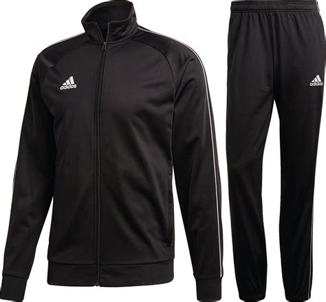 adidas pak heren zwart|adidas trainingspak mannen.